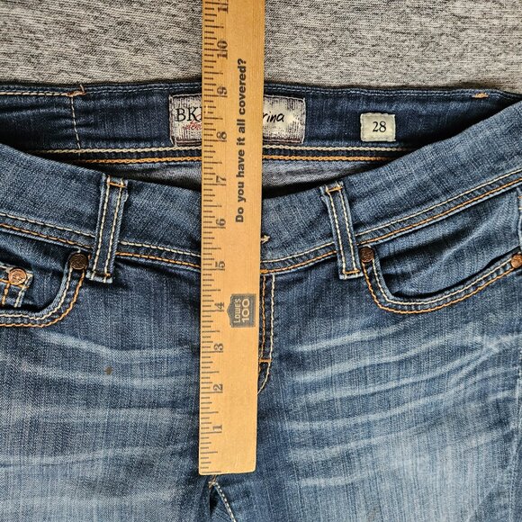 BKE Women's Sabrina Boot Cut Denim Jeans Sz28 (30X29) Regular Blue Medium Wash - Picture 15 of 15
